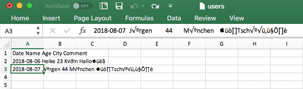 Как сохранить csv в utf 8 из excel