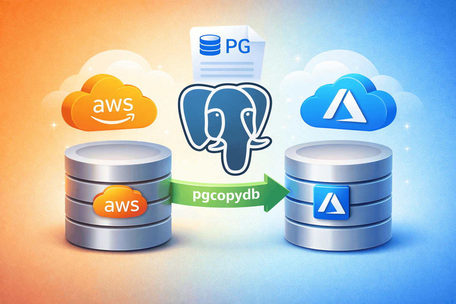 Migrating a 1TB PostgreSQL from AWS to Azure with pgcopydb
